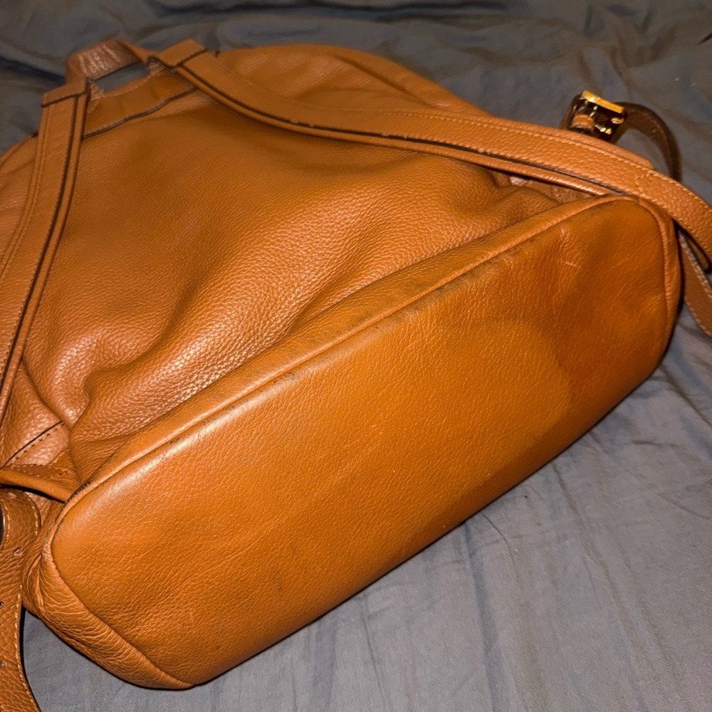 Michael Kors Brown Leather Backpack and Wallet Set - Picture 4 of 4